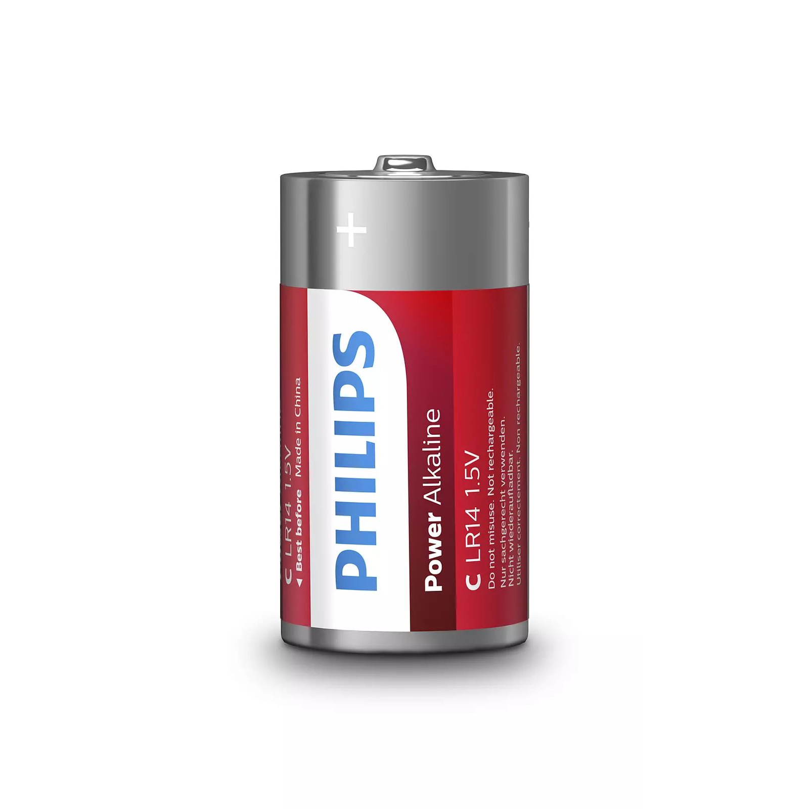 Philips Power Alkaline LR14P2B/10 háztartási elem Egyszer használatos elem C Lúgos (LR14P2B/10)