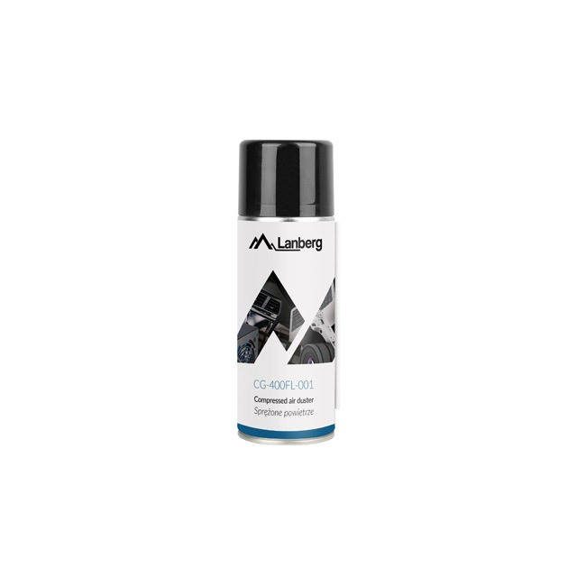 Lanberg CG-400FL Sűrített levegő spray 400ml (CG-400FL-001)