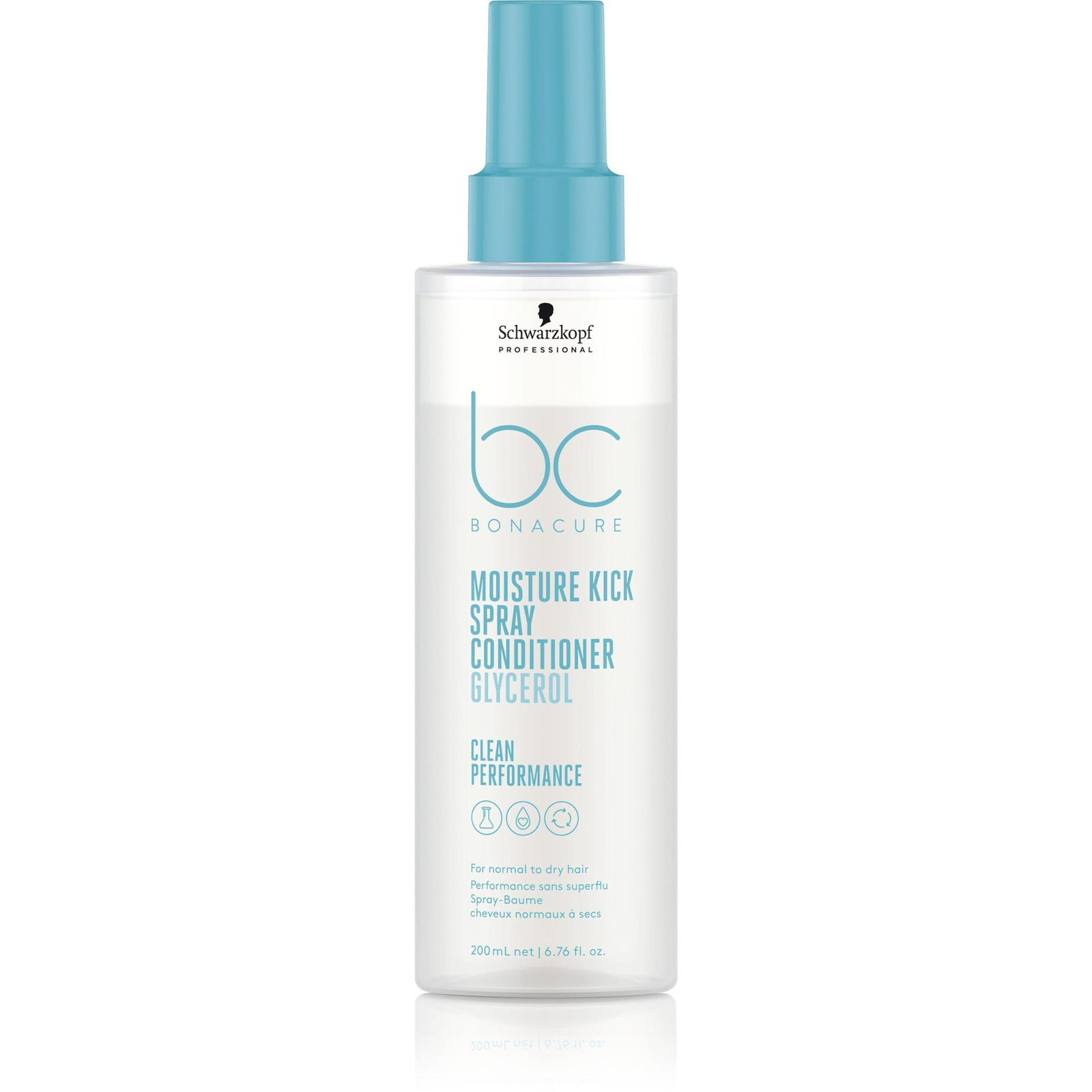 SCHWARZKOPF Professional BC Bonacure Clean Balance Moisture Kick kondicionáló spray 200 ml (4045787726879)