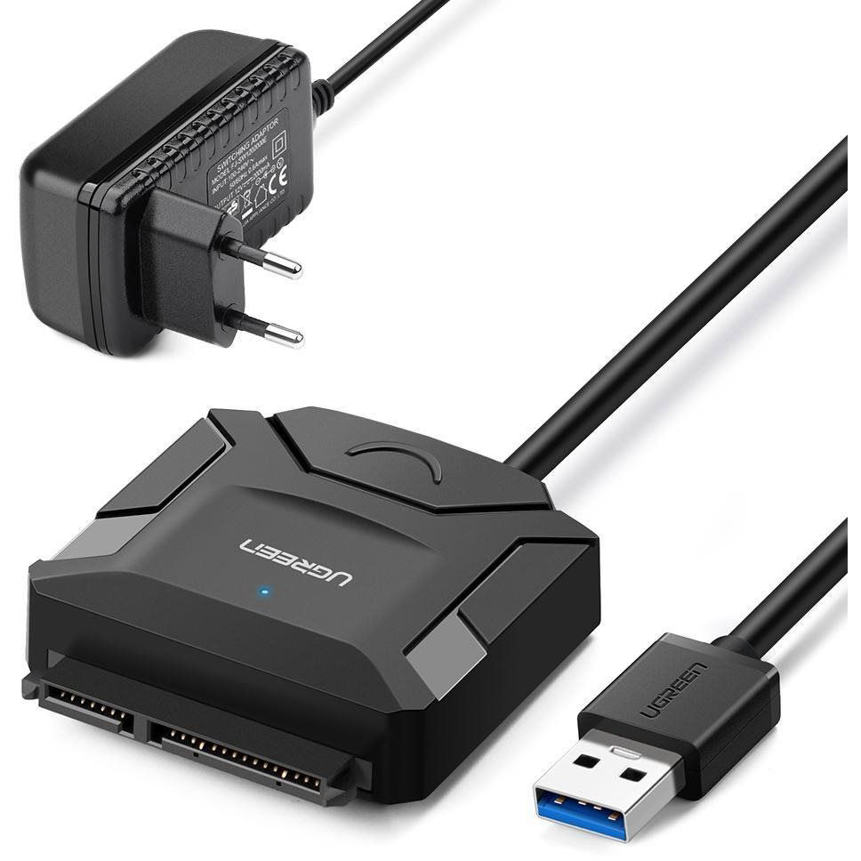 Ugreen USB 3.0 A to 3,5''/2,5" SATA Adapter Cable (20611)