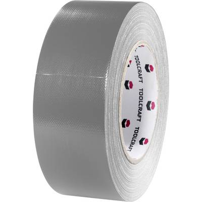 Gaffer ragasztószalag (H x Sz) 40 m x 48 mm, szürke 54B48L40AC TOOLCRAFT, tartalom: 1 tekercs (54B48L40AC)