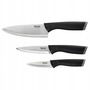 Kitchen knife set TEFAL Comfort, black, 9cm, 12cm, 15cm, 3 pcs.
