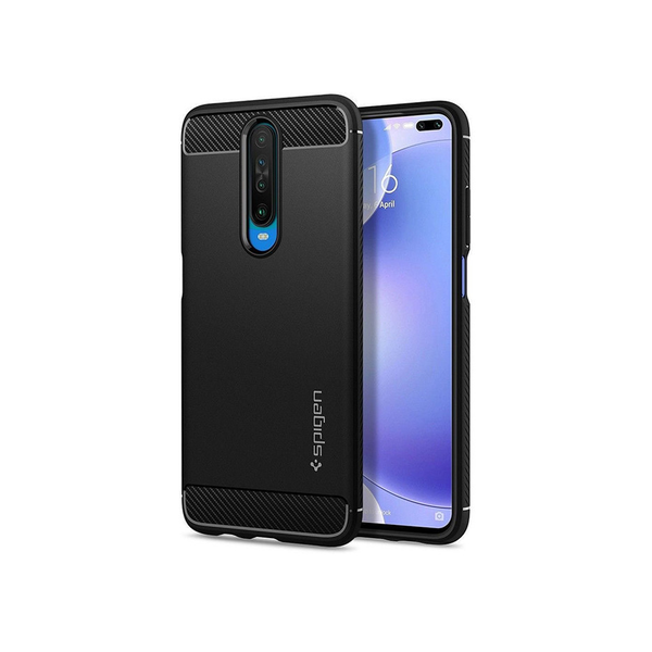 Протектор Spigen, за Xiaomi Pocophone X2 / Mi 10T / Redmi K30, черен