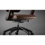 Krzesło biurowe Diablo Chairs V-Modular Brązowe