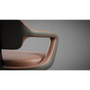 Krzesło biurowe Diablo Chairs V-Modular Brązowe