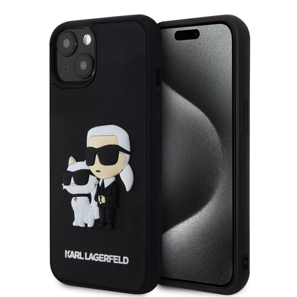 Husa Karl Lagerfeld neagra KLHCP14S3DRKCNK pentru Apple iPhone 14 (129144)