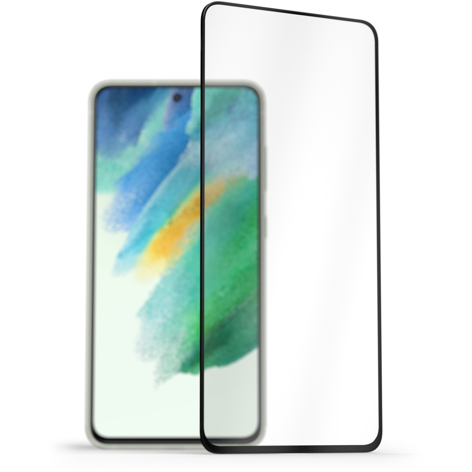 AlzaGuard FullCover Glass Protector Samsung Galaxy S21 FE 2.5D üvegfólia (AGD-TGB0070)