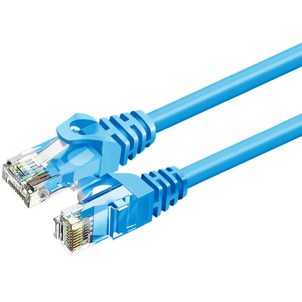 ZOY Kabel Sieciowy Ethernet Cat. 6 UTP CCA Niebieski 3m  