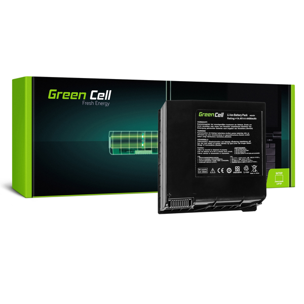 Green Cell AS43 Asus G74xx Notebook akkumulátor 4400 mAh