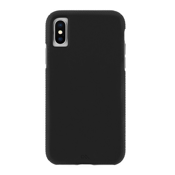 CASE-MATE TOUGH GRIP műanyag telefonvédő (szilikon belső, ütésálló, csúszásgátló keret) FEKETE [Apple iPhone XS Max 6.5] (CM038222)