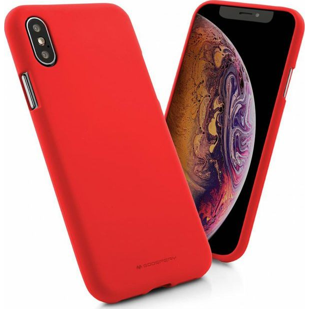 Mercury Soft Apple iPhone 13 szilikon tok, piros (8809824767968)