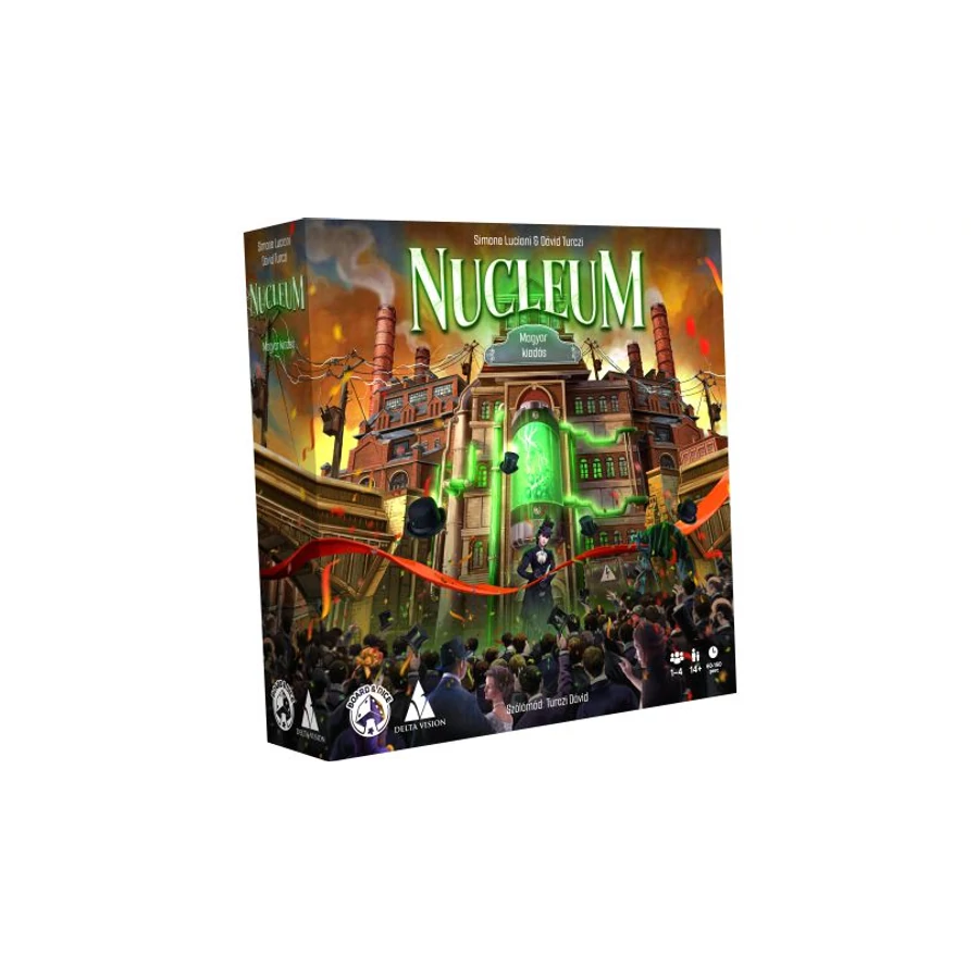 Delta Vision Nucleum innovatív stratégiai társasjáték (DEL34778)
