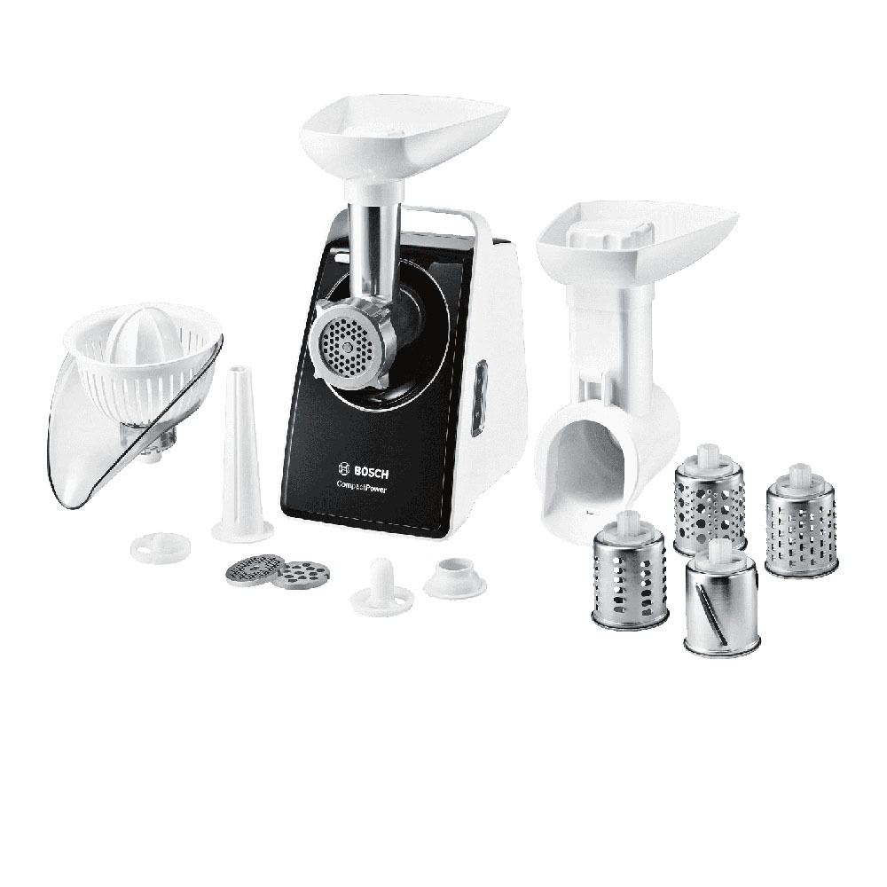 Bosch MFW3850B húsdaráló 500 W Fekete, Fehér (MFW3850B)