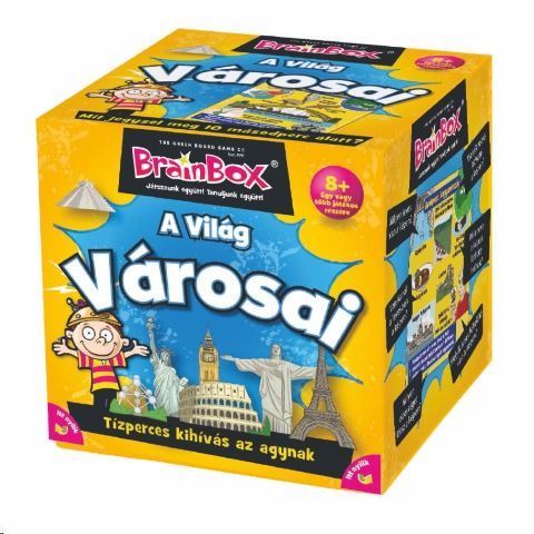 Alex Toys BrainBox: A világ városai társasjáték