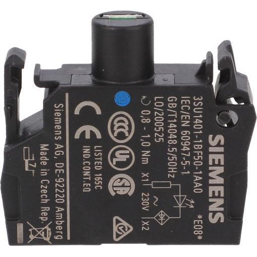 Siemens 3SU1401-1BF50-1AA0 elektrisk skift tilbehør LED-element