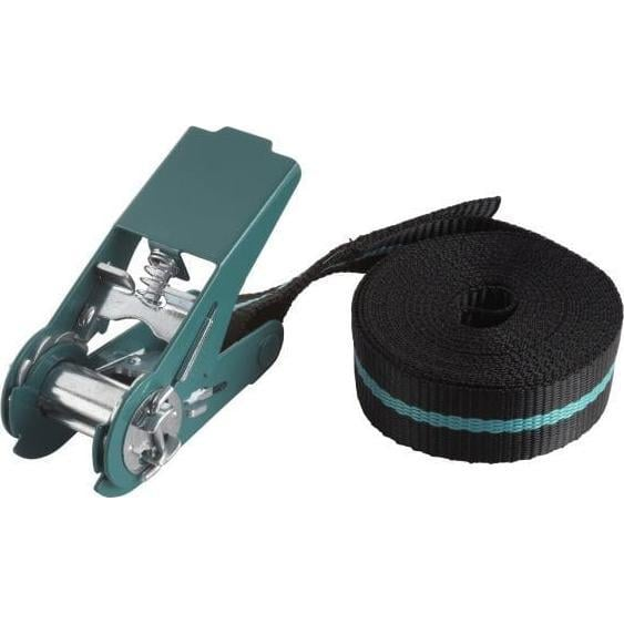 Racsnis rögzítő heveder 4 m x 25 mm, 90/180 kg, Wolfcraft 3418000 (WF3418000)