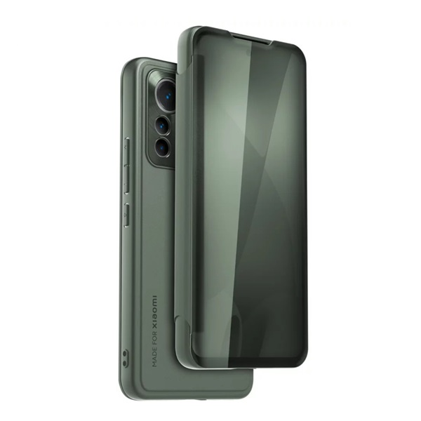 Flipové pouzdro pro Xiaomi 12 Lite, zelené