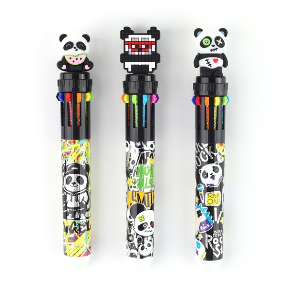 Nebulo Panda 10 színű golyóstoll (DTG-10COL-007)