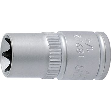 189/2 Dugókulcsfej Belső TX Profillal 1/4'', DIM E10 (U607916)
