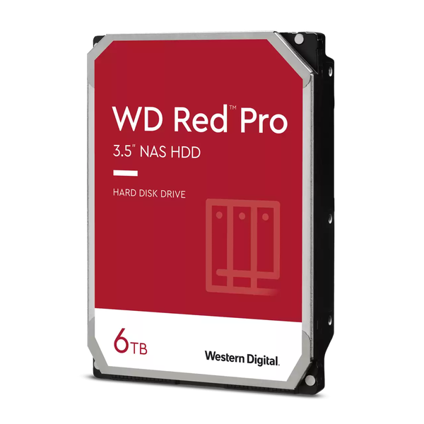 Western Digital 6TB Red Pro SATA3 3.5" NAS HDD
