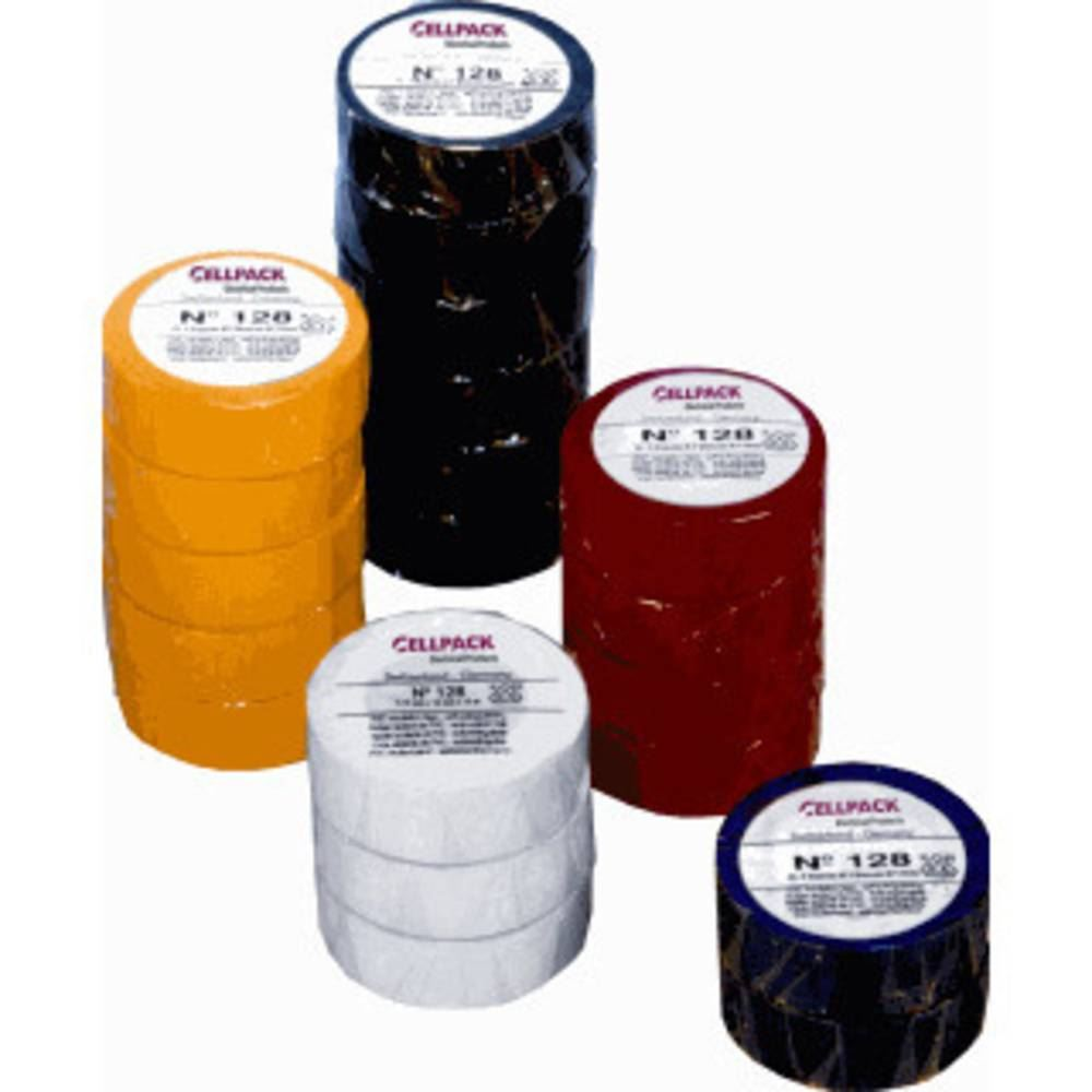 CellPack 145805 Szigetelőszalag Sz. 128 Barna (H x Sz) 25 m x 19 mm 1db (c145805)
