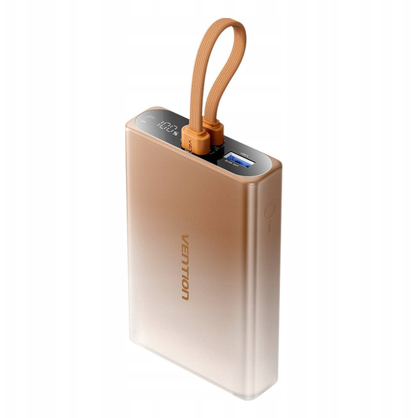 Vention 10000 mAh Power Bank USB-C/Lightning/USB-A 22.5W réz