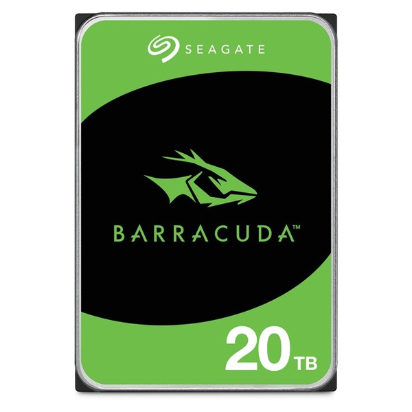 Seagate Barracuda 20TB твърд диск 7200 об/мин 512 MB 3.5" SATA