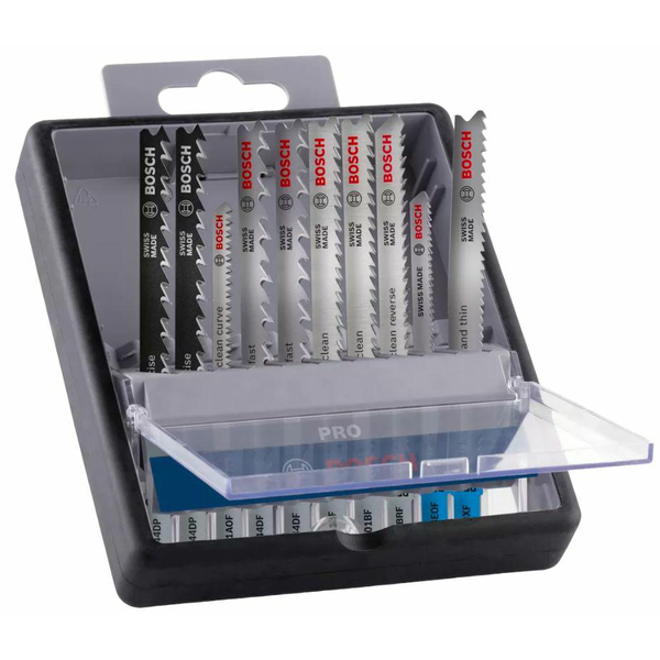 Bosch PRO Wood and Metal szúrófűrészlap készlet, 100 mm 10 részes, fához és fémhez