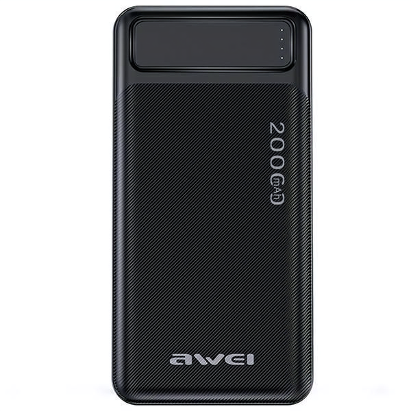 Awei P6K Power Bank 20000mAh Черно