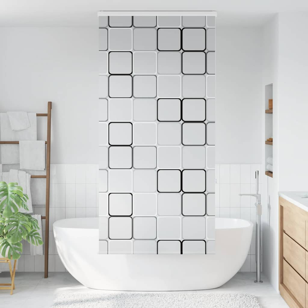 zuhanyzó redőny kazettával 110x240 cm szövetszélesség 106 cm