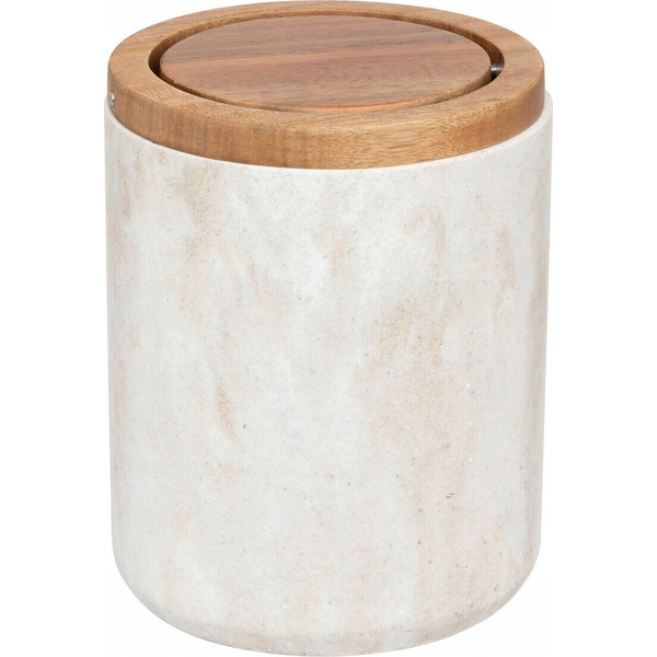 Papelera De Mesa "côme" Efecto Travertino