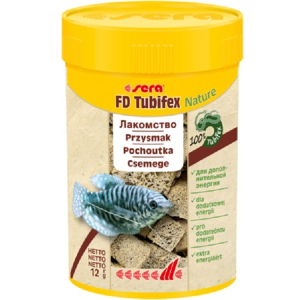 Sera Tubifex akvárium haltáp haleledel 100ml (12g)