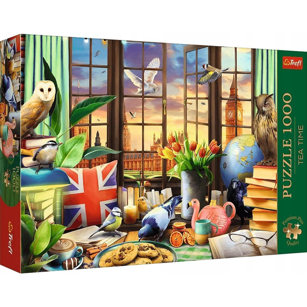 Trefl Premium Plus Quality Tea Time Puzzle 1000 pz Arte