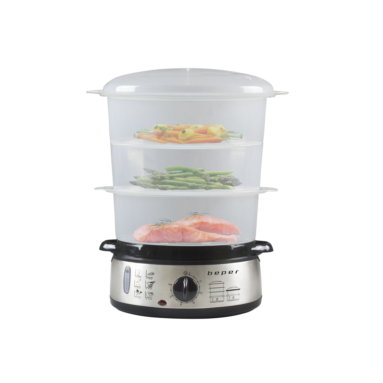 Beper BC.250 Ételpároló (BC.250 INOX)