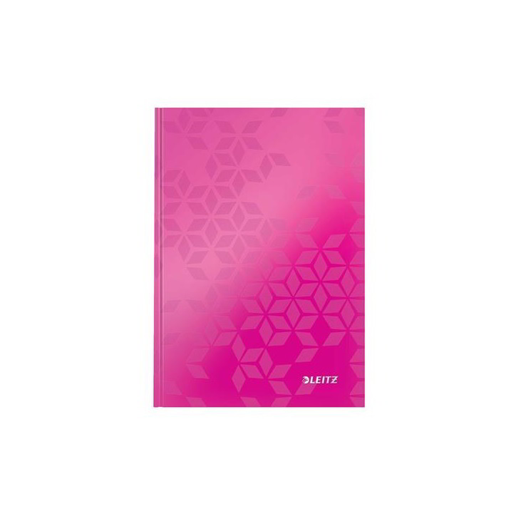 Leitz Wow 80 lapos A5 kockás beíró - Rózsaszín (46281023)