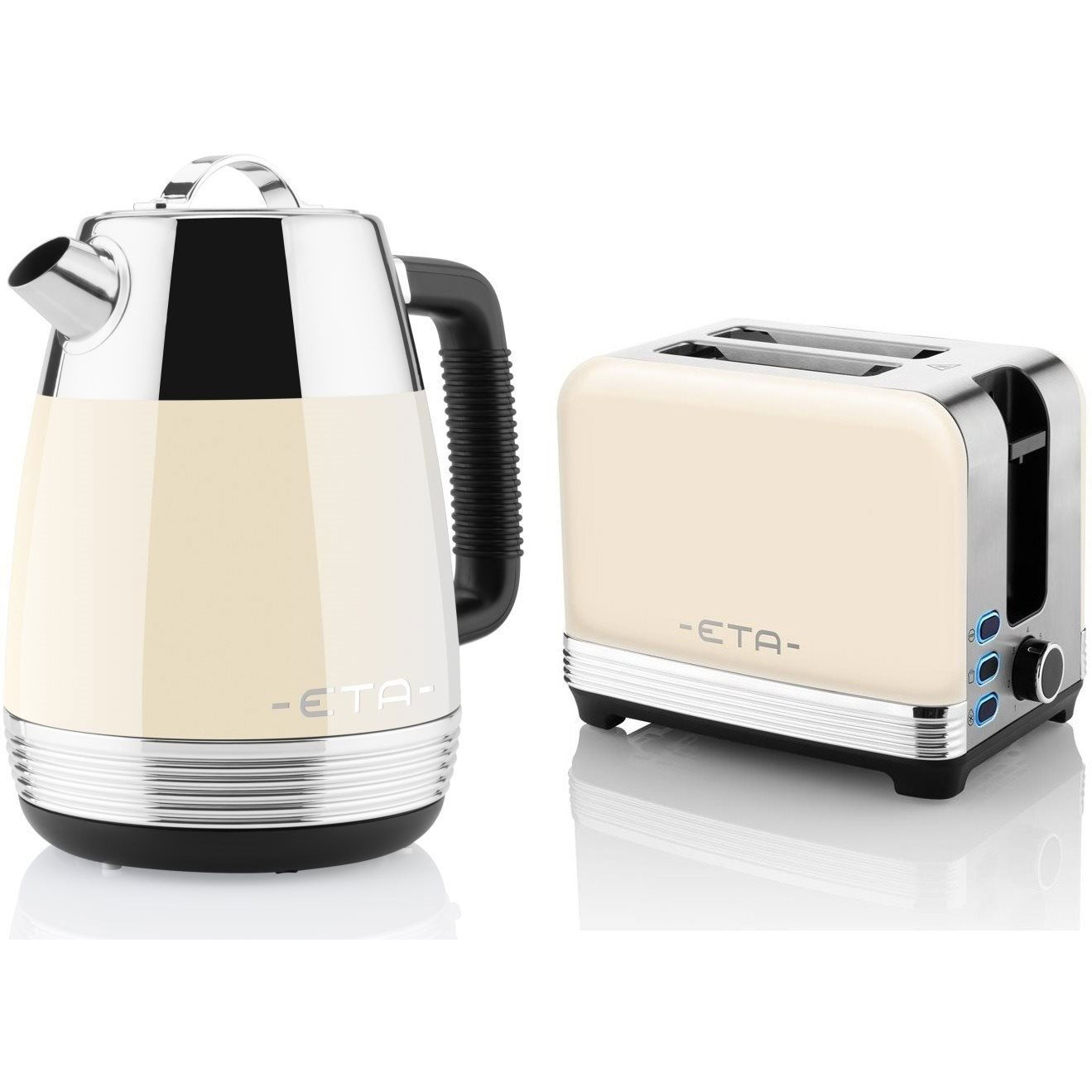 ETA 9186 90040 Storio Retro Vízforraló + Kenyérpirító 9166 90040 (ETARK918694ss)