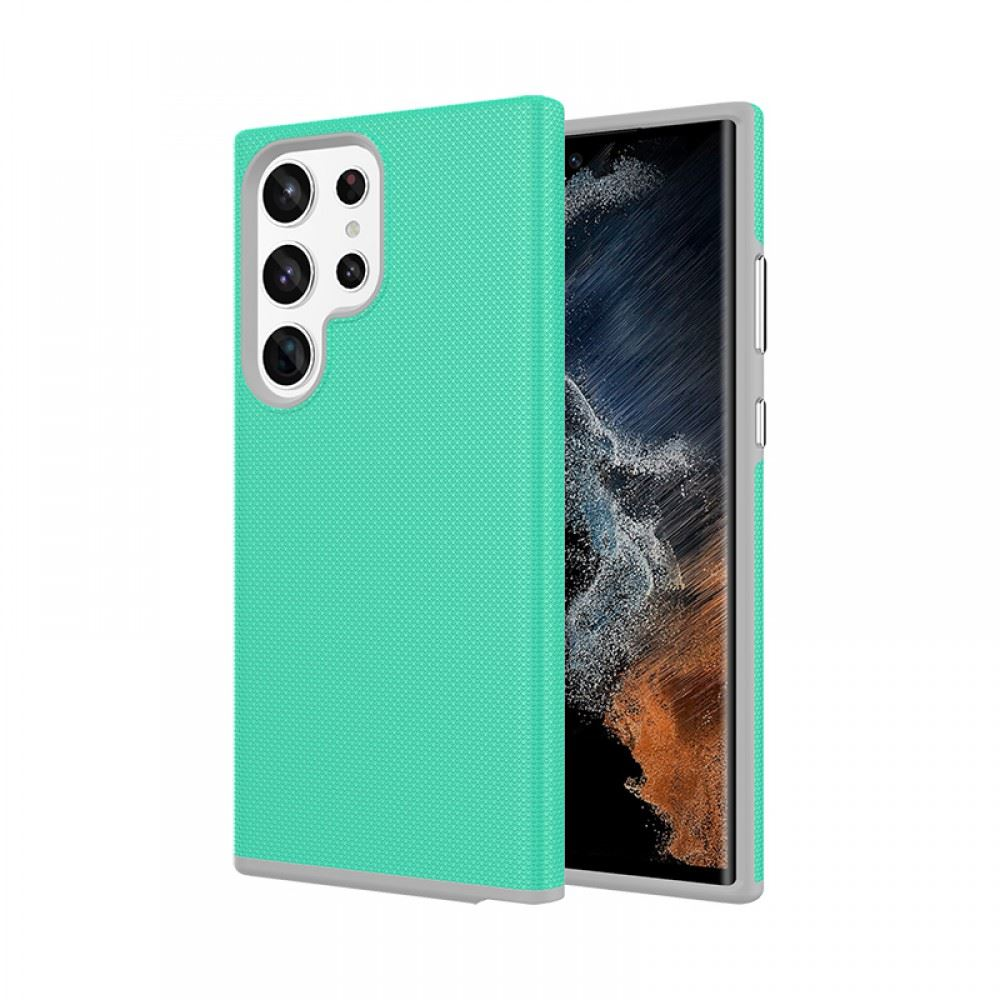 Cellect Samsung S23 Ultra ütésálló tok türkiz (CEL-COMC-S23U-TU) (CEL-COMC-S23U-TU)