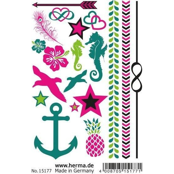 Herma: Lemosható nyári tetoválás lányoknak (15177) (4008705151771)