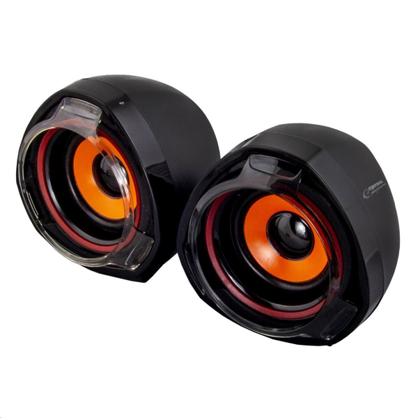 Difuzor Esperanza Rumba EP141 2.0 USB, 5 W, negru