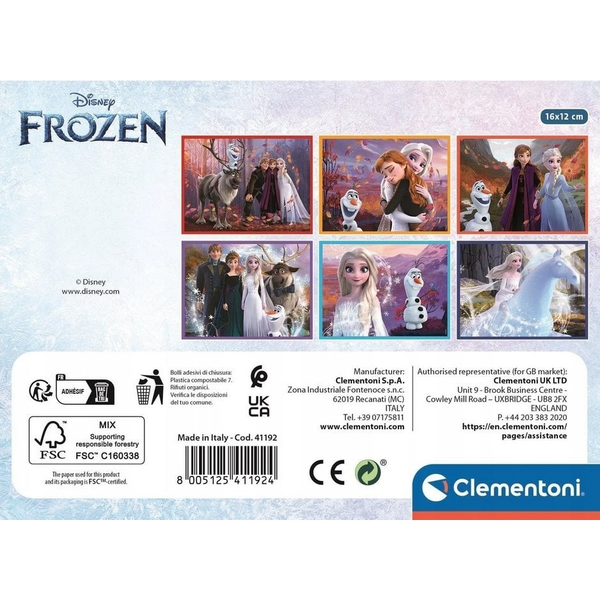  Klocki Frozen 12el