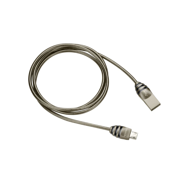 Canyon CNS-USBM5DG Stylish Metal Micro USB - USB 2.0 töltő-/adatkábel 1m