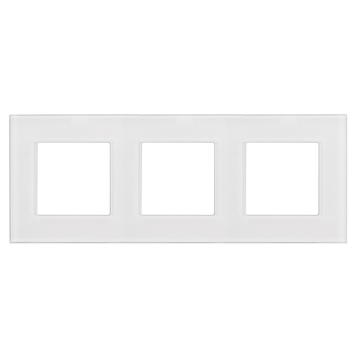 Maclean MCE731W 3-as üvegkeret - Fehér (MCE731W)