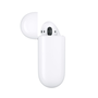 Слушалки Apple AirPods 2, Кутия с безжично зареждане, White