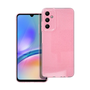Utángyártott Clear 2mm Samsung Galaxy A05S csillámos tok, rózsaszín
