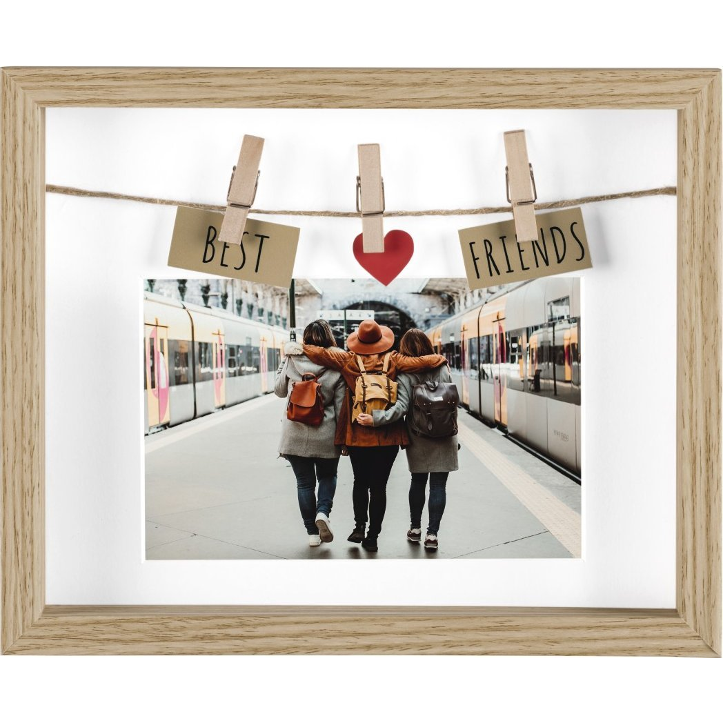 Hama Best Friends Szimpla képkeret Tölgy (000350390000)