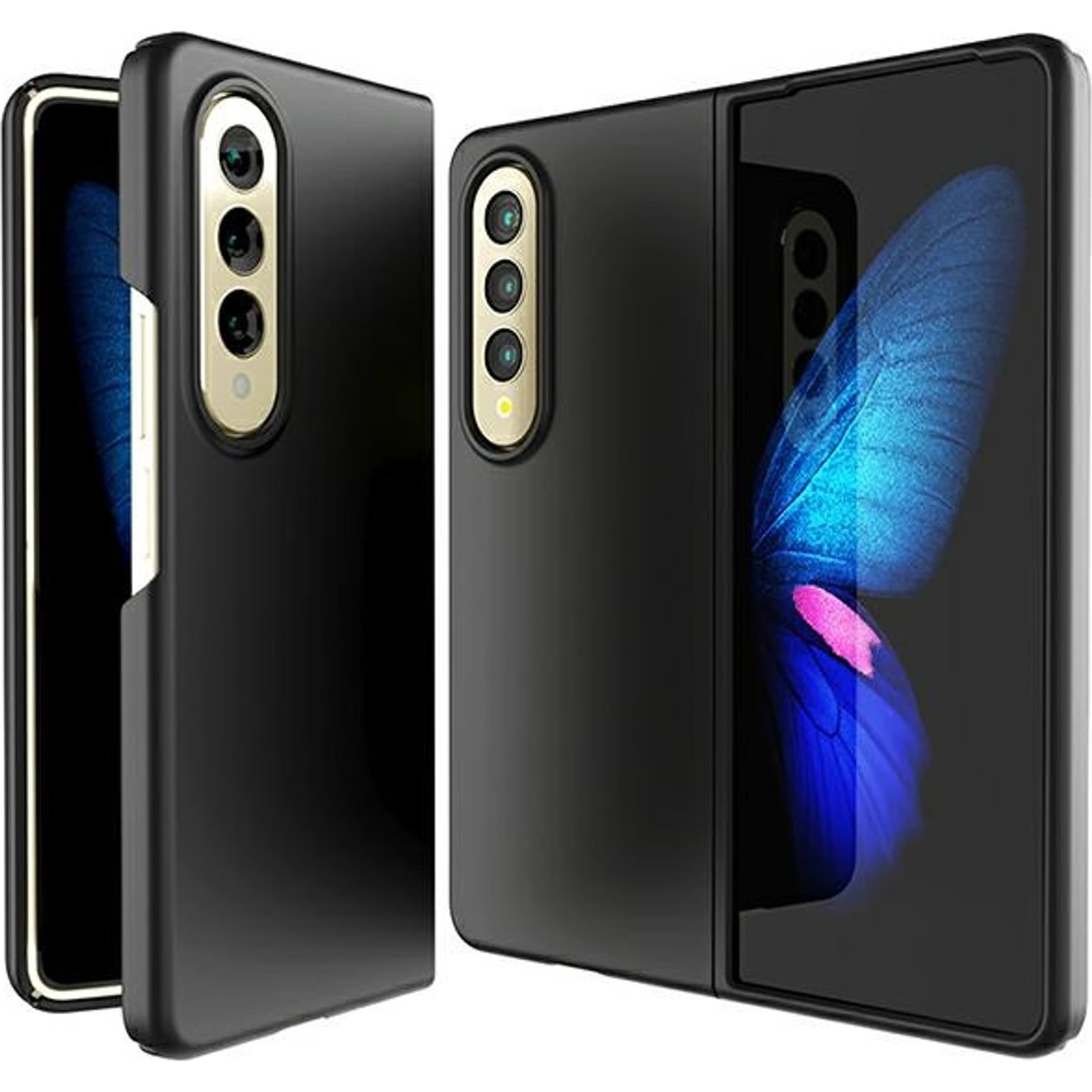 Kryt Mercury pre Samsung Galaxy Z Fold4 čierny
