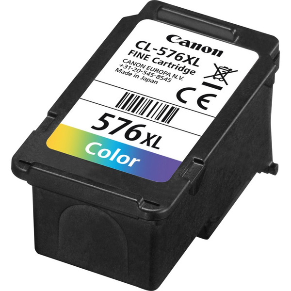Canon CL-576XL δοχείο μελάνης 1 τεμάχια Πρωτότυπο Υψηλή απόδοση (XL) Βαθυπόρφυρος, Κίτρινο, Κυανός (Κυανό)