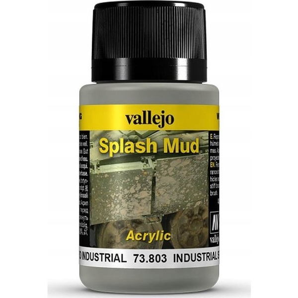  Vallejo Vallejo: 73.803 - Weathering FX - Splash Mud - Industrial (40 ml)