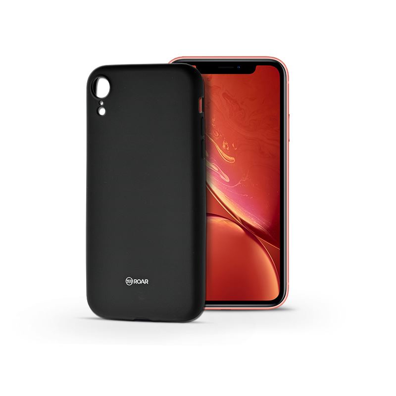 Roar All Day Full 360 Apple iPhone XR szilikon tok fekete (KC0281) (KC0281)