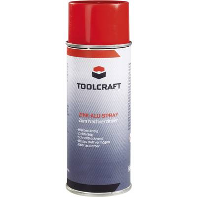 Cink-Alu spray, rozsdavédő galvanizáló felület felújító spray 400 ml Toolcraft 886529 (886529)